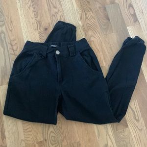 Fashion Nova black joggers